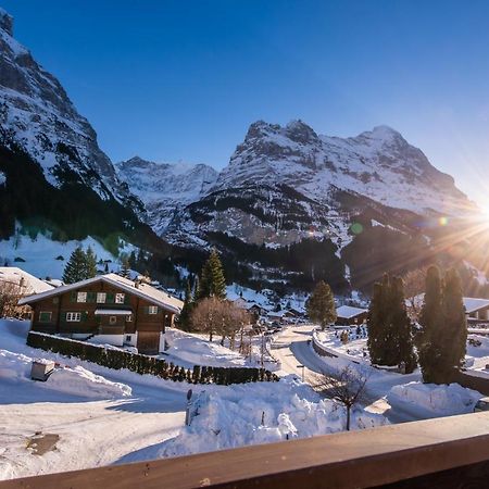 Atemberaubende Sicht Auf Eiger Nordwand Appartamento Grindelwald Esterno foto